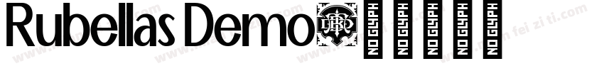 Rubellas Demo字体转换